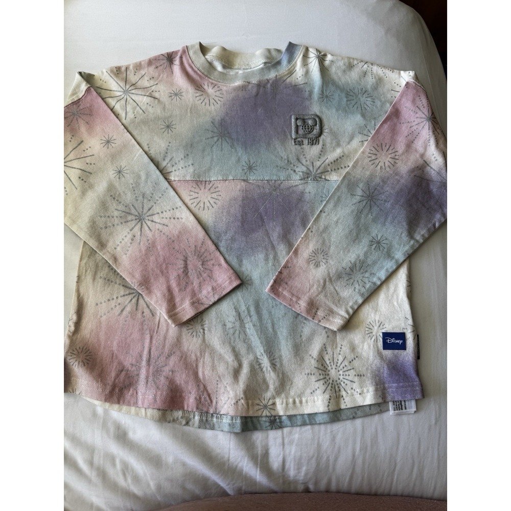 Walt Disney World 100th Anniversary Spirit Jersey Size Youth L 10/12 EUC A28